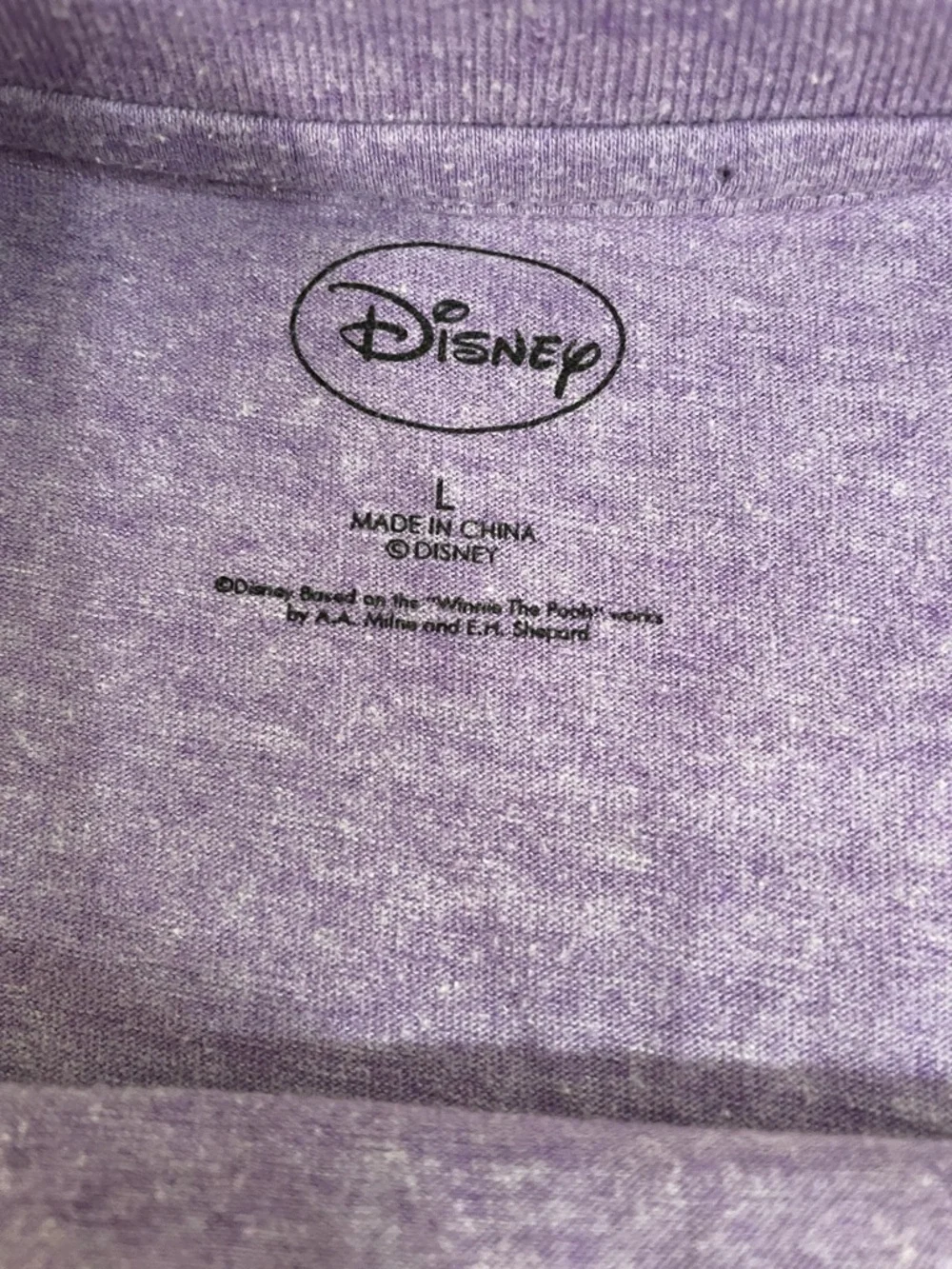 Disney Purple Eeyore Long-Sleeve Tee - Picture 2 of 5